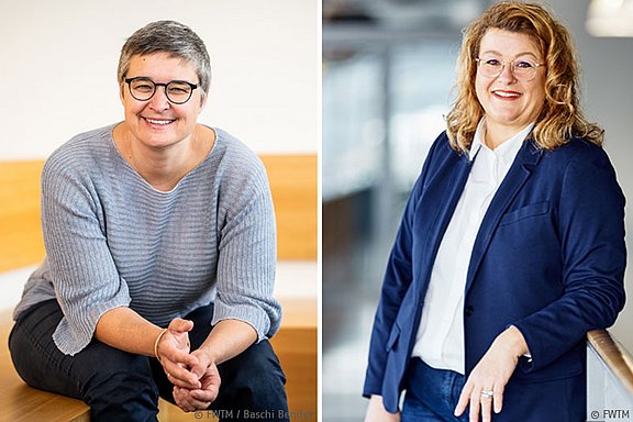 Hanna Böhme und Barbara Niemeier,