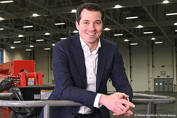 Lorenz A. Rau, Geschäftsführer der Messe Augsburg