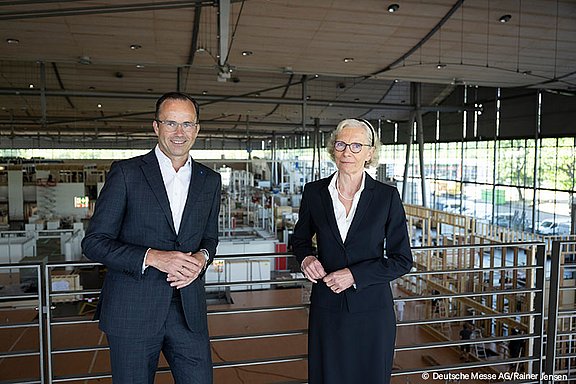Dr. Jochen Köckler und Andrea Aulkemeyer
